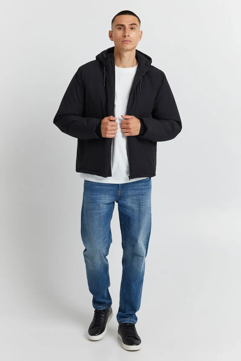 

Короткая куртка из смеси "BLEND BHOuterwear", с капюшоном, черный