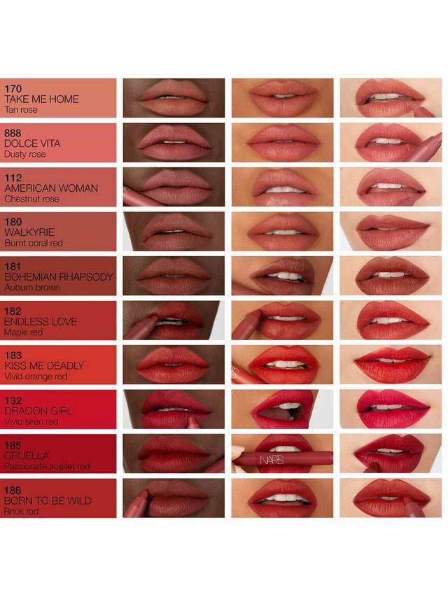 Карандаш для губ Powermatte высокой интенсивности NARS, 180 Walkyrie — фото 3