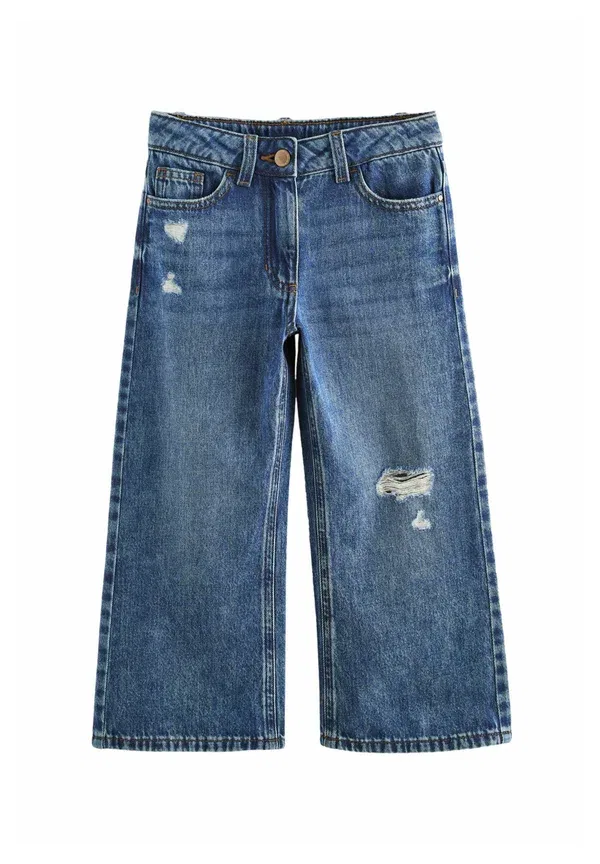 Джинсы свободного кроя Next, regular fit relaxed fit jeans, темная стирка