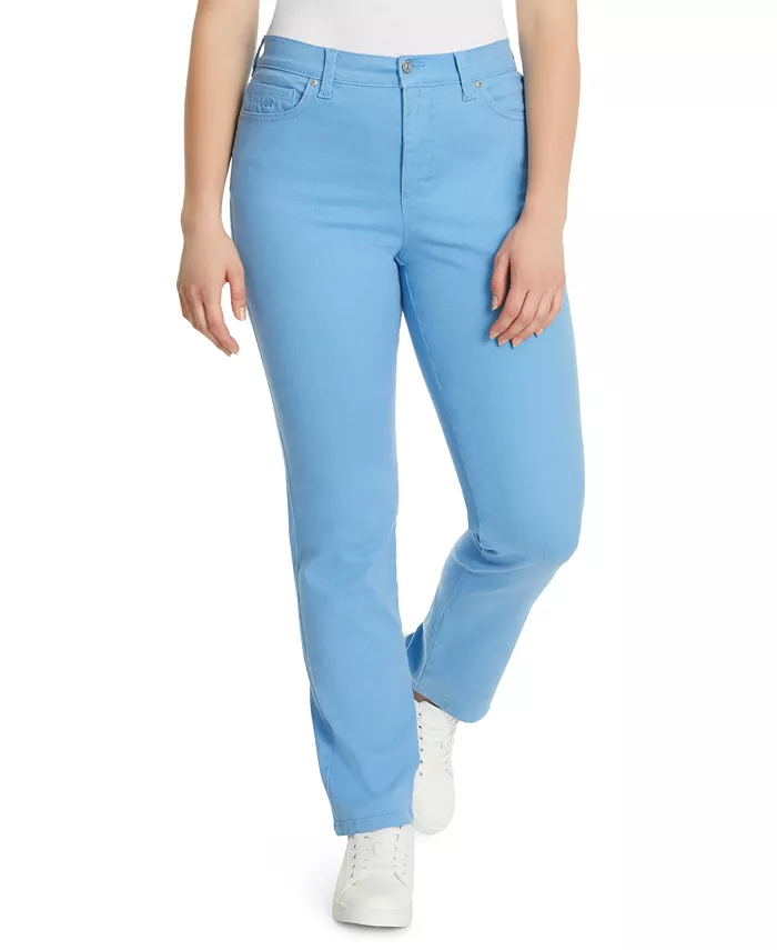 

Джинсы Petite Amanda Straight-Leg Gloria Vanderbilt, синий