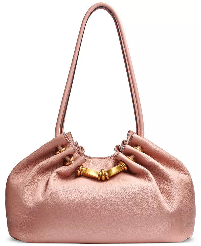 

Кожаная сумка-тоут Seacliff Donna Karan New York, розовый