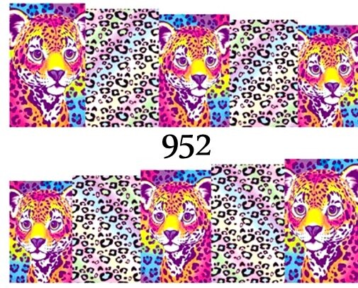 

Водные наклейки для ногтей - №952, Raisin