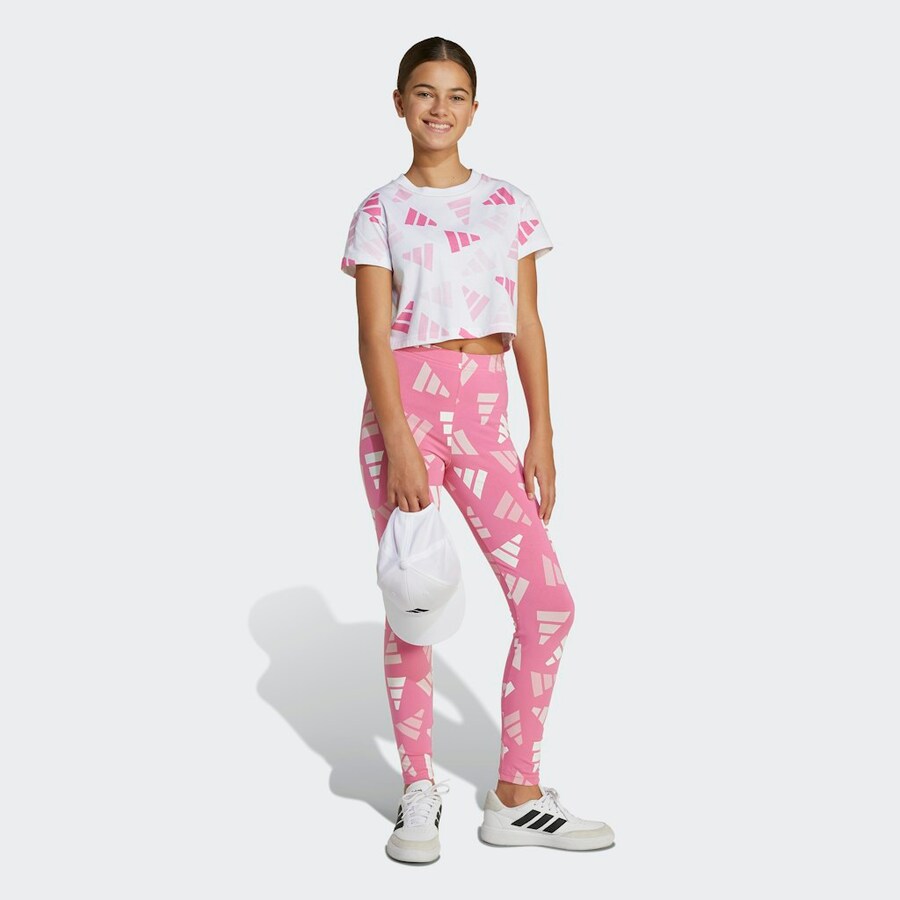Рубашка для выступлений ADIDAS SPORTSWEAR Seasonal Essentials Celebration, белый — фото 4