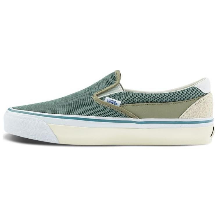 Слипоны для скейтбординга Vans унисекс, Green/Gray