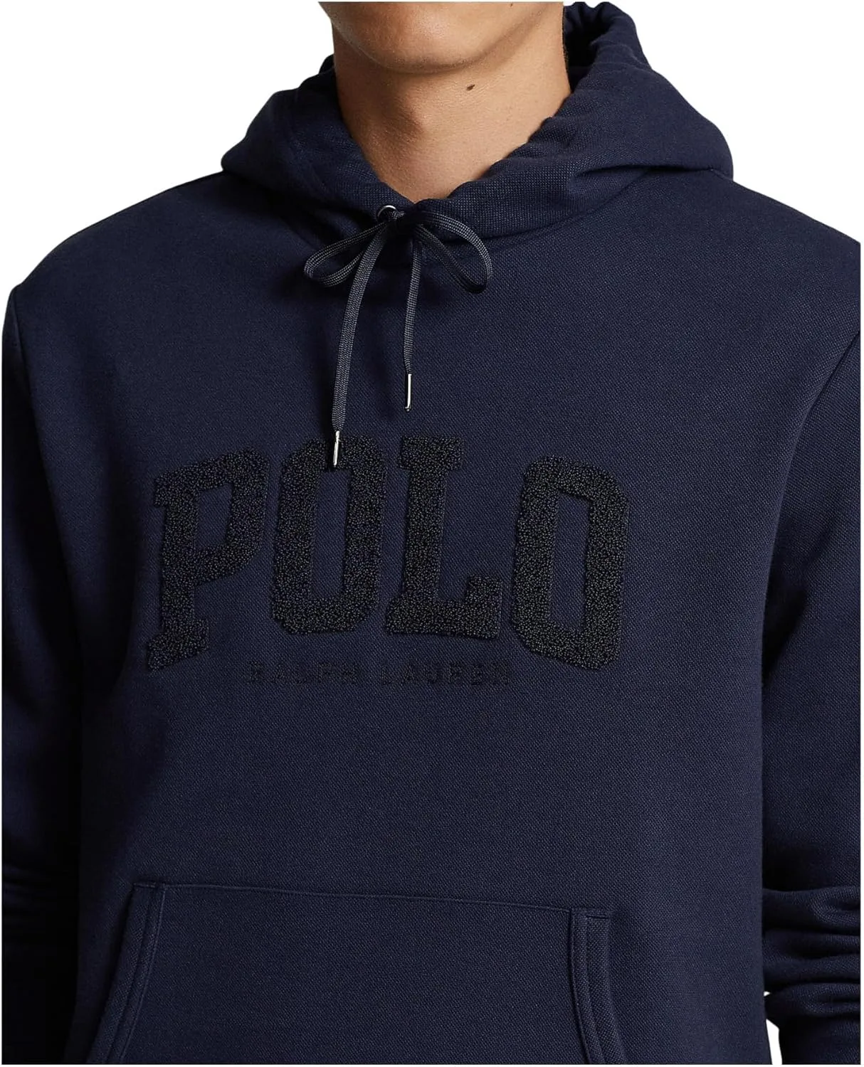 POLO RALPH LAUREN мужской худи с логотипом из двойного трикотажа — фото 3
