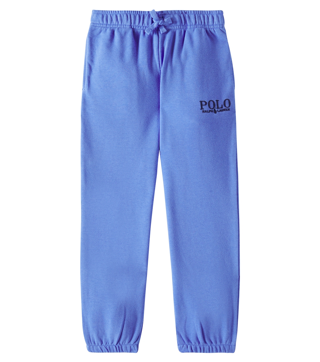 

Спортивные брюки из смесовой хлопковой ткани Polo Ralph Lauren Kids, Harbor Island Blue
