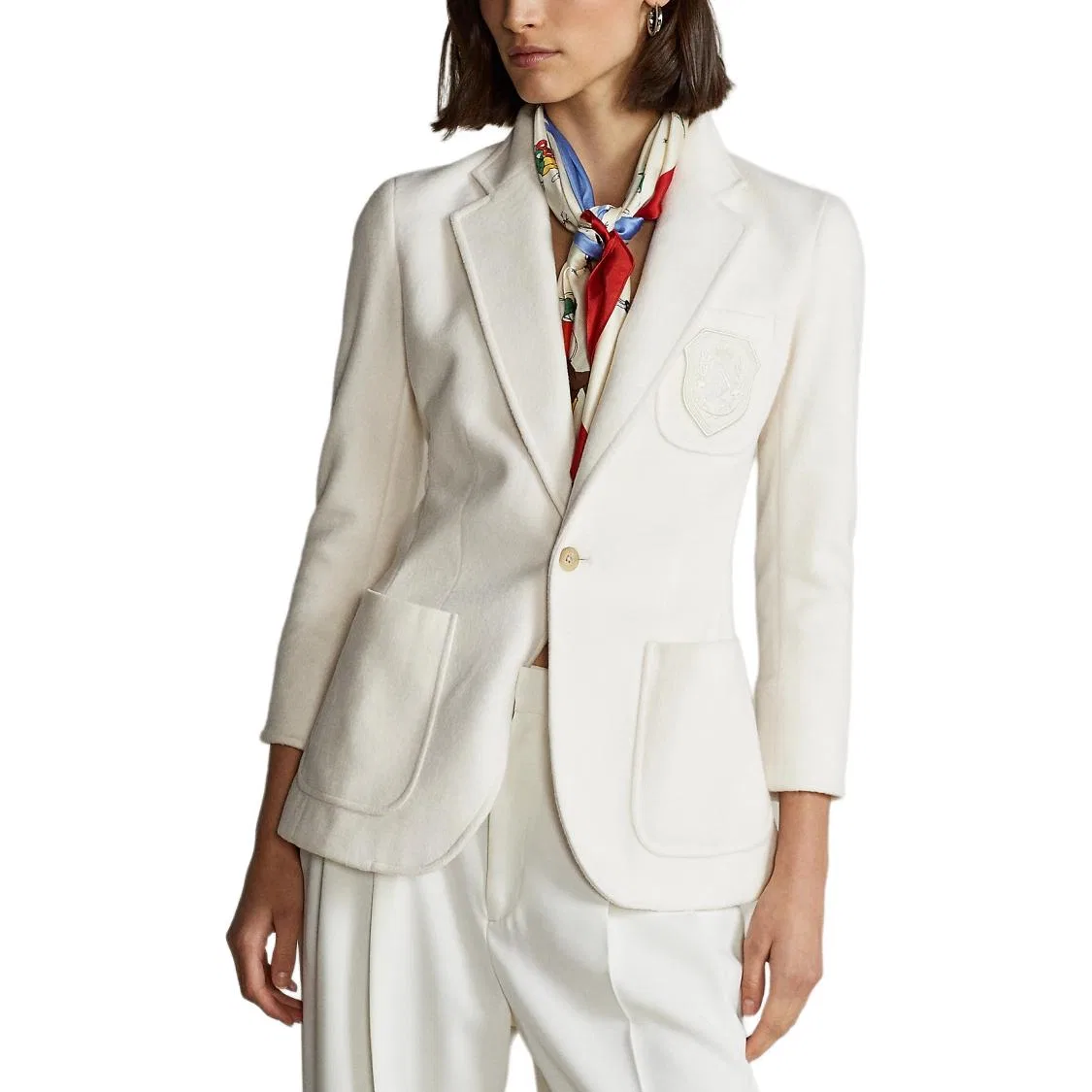 Пальто деловое Polo Ralph Lauren Natural White — фото 3