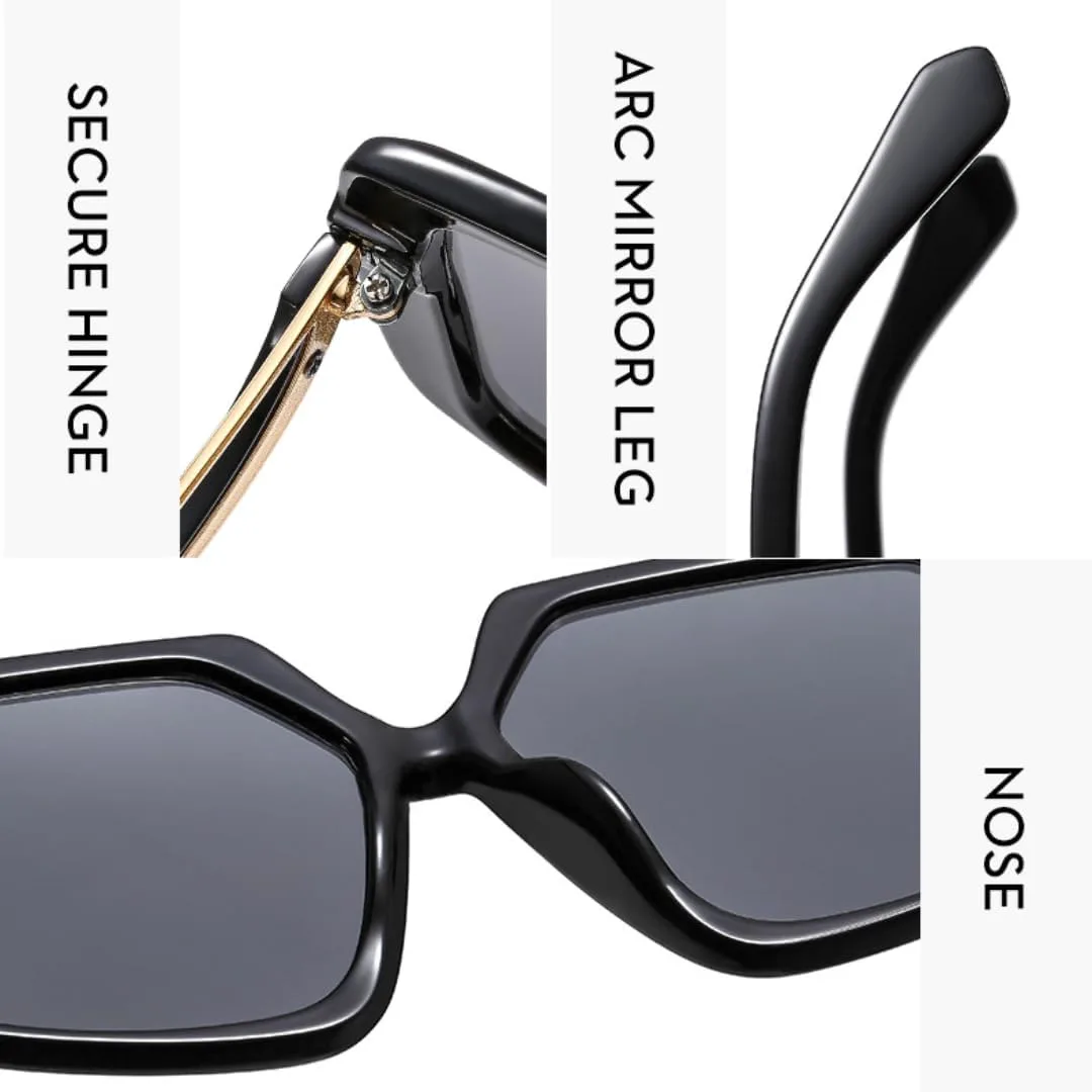 

Солнцезащитные очки для мужчин и женщин - защита UV400 - большая оправа, линзы ярких цветов, для занятий спортом на открытом воздухе и вождения DSVIGF, Tea