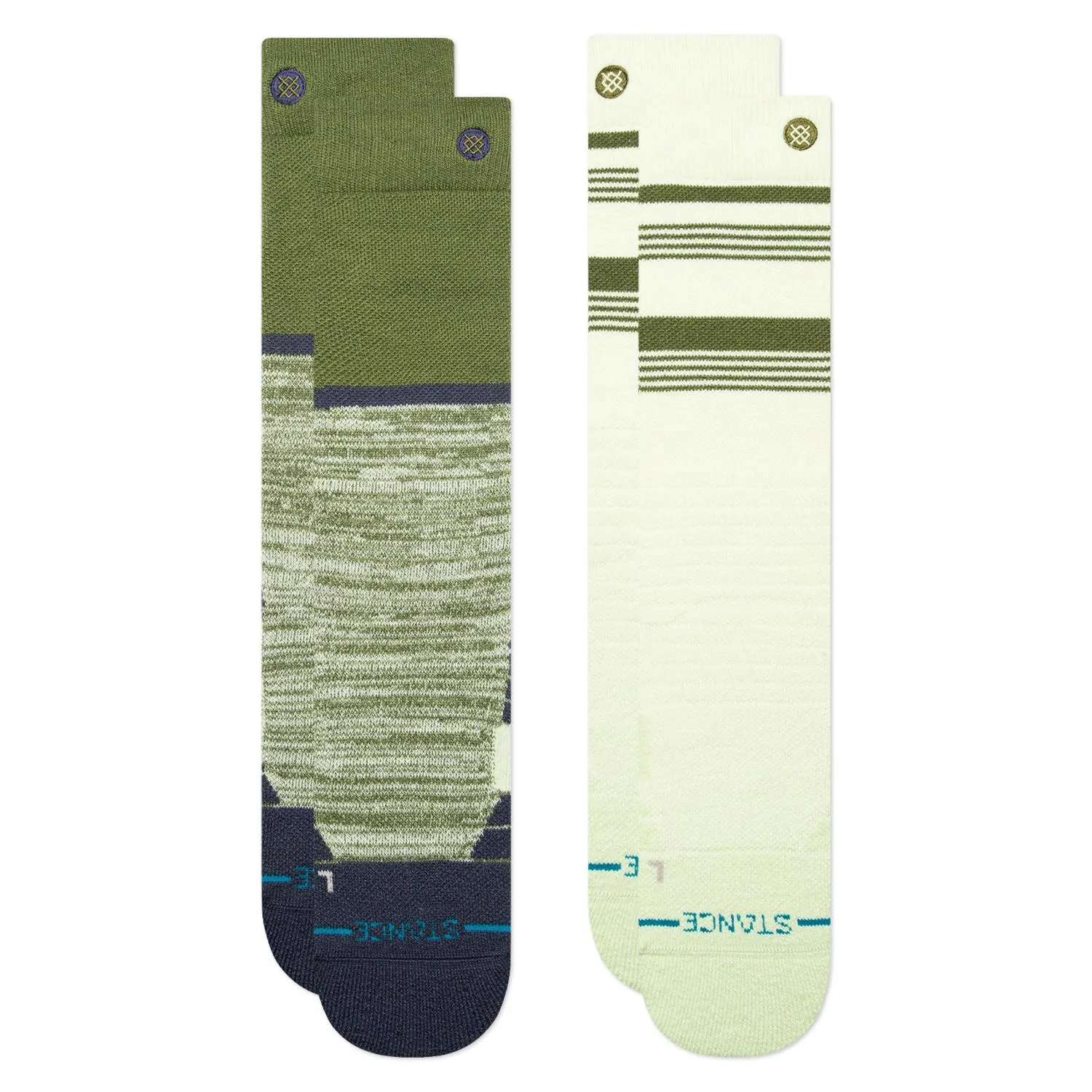 

Сноубордные носки Backside Mid Poly OTC - 2 пары Stance, Green