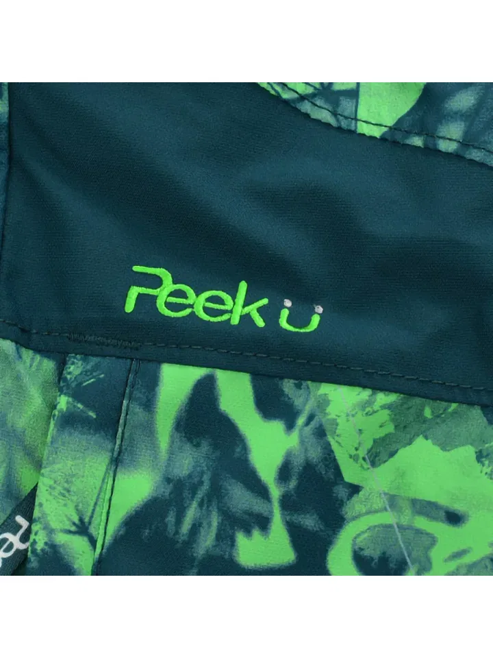 Зимняя куртка Peek U, темно-зеленый — фото 4