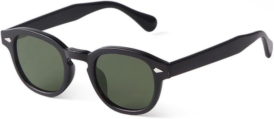 

Винтажные модные круглые солнцезащитные очки в форме ракушки для женщин и мужчин, ретро, ​​с заклепками, желто-голубые линзы, солнцезащитные очки для женщин с защитой от УФ-излучения UV400 HYYZZC, C1