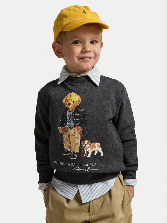 

Свитшот regular fit 322979490001 Polo Ralph Lauren, серый
