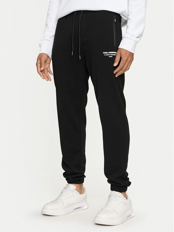 

Спортивные брюки regular fit Karl Lagerfeld, черный