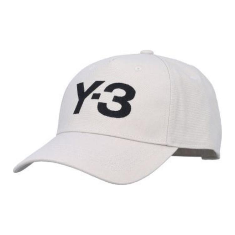 

Y-3 Бейсболка с вышитым логотипом, White