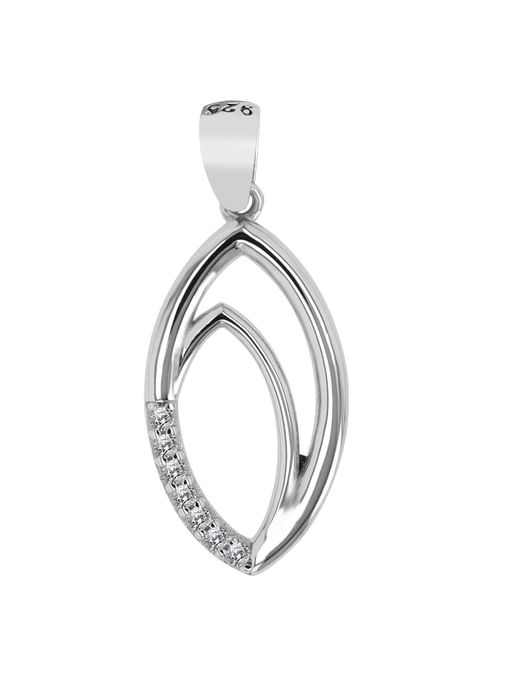 

Adeliás Женский кулон из серебра 925 пробы с кубическим цирконием в серебряной оправе