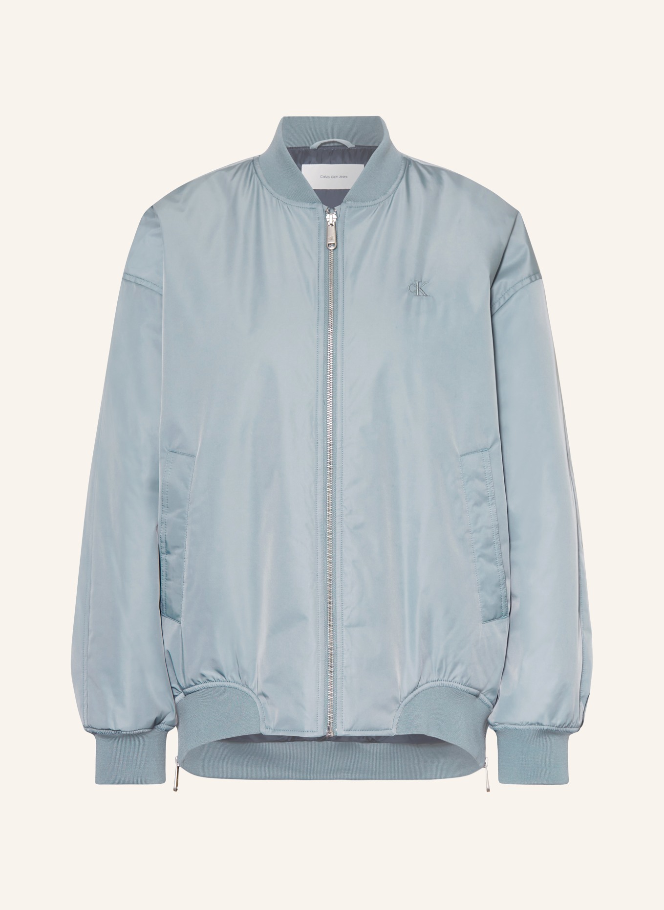 

Блузон Calvin Klein Jeans, зеленый