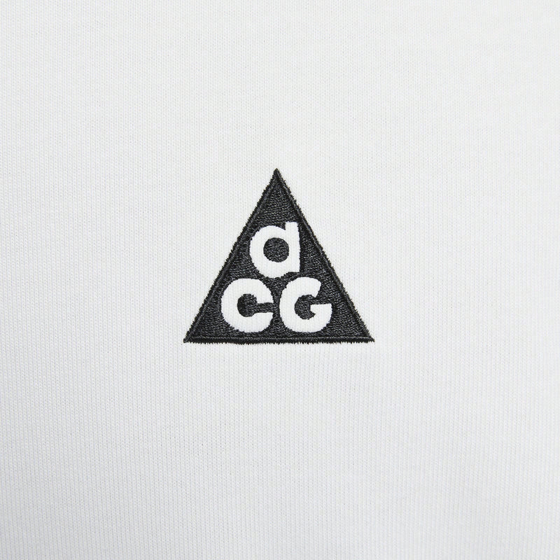 Футболка Nike AS M ACG DF TEE M90 LBR+HBR TR T-Shirt Asia Sizing 'White Orange', белый — фото 4