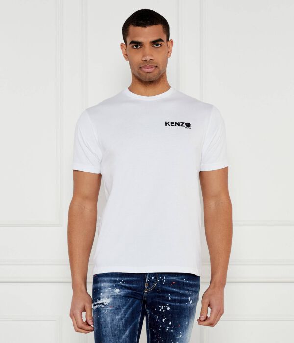 

Футболка боке цветок 2.0 Classic fit Kenzo, белый