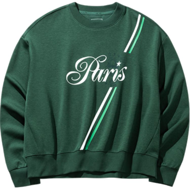 

Женская толстовка Anta Life Collection Crown Green