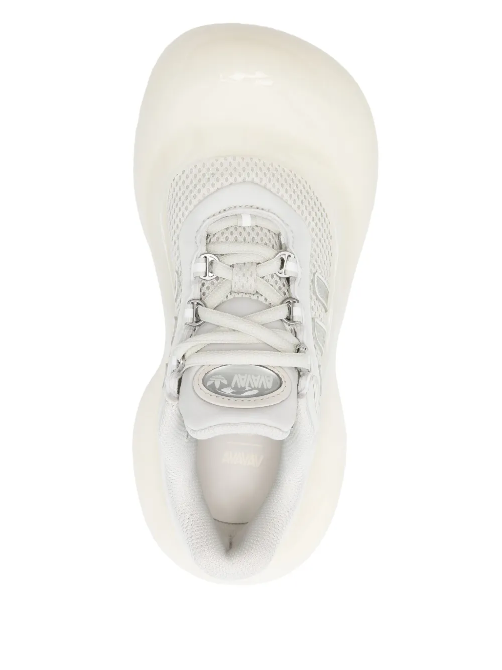 Кроссовки MoonRubber из коллаборации с Avavav Adidas, белый — фото 4