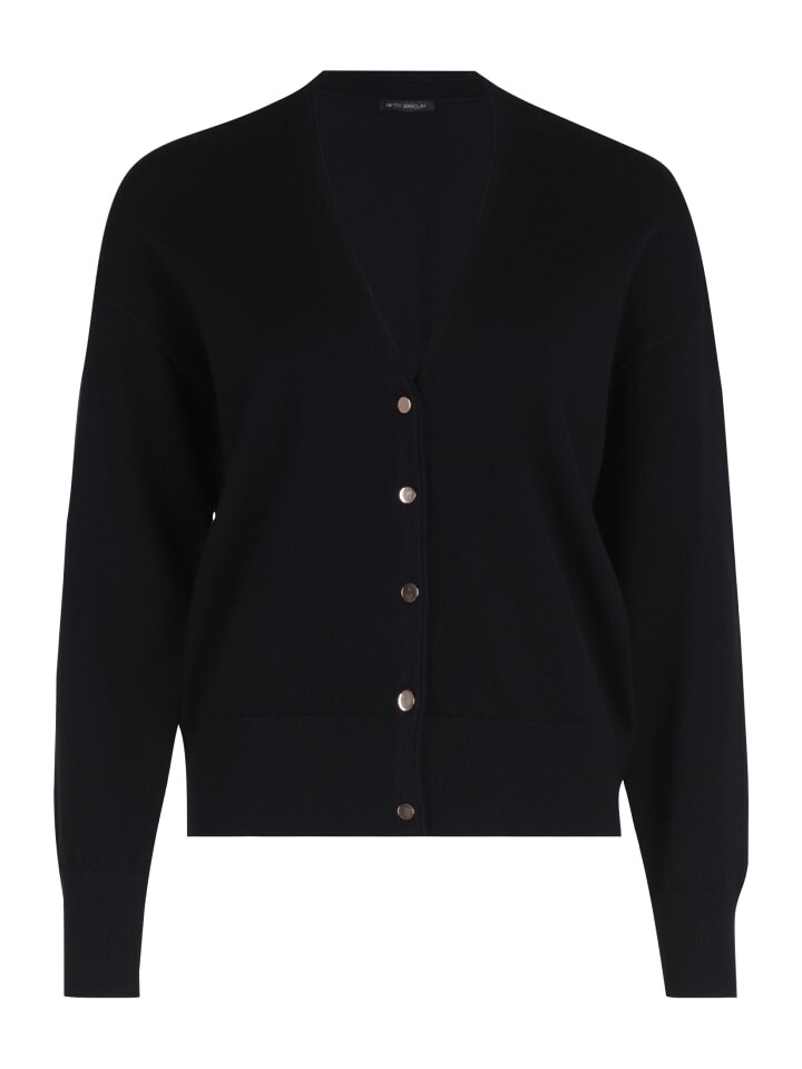 

Кардиган Betty Barclay Feinstrickjacke, черный
