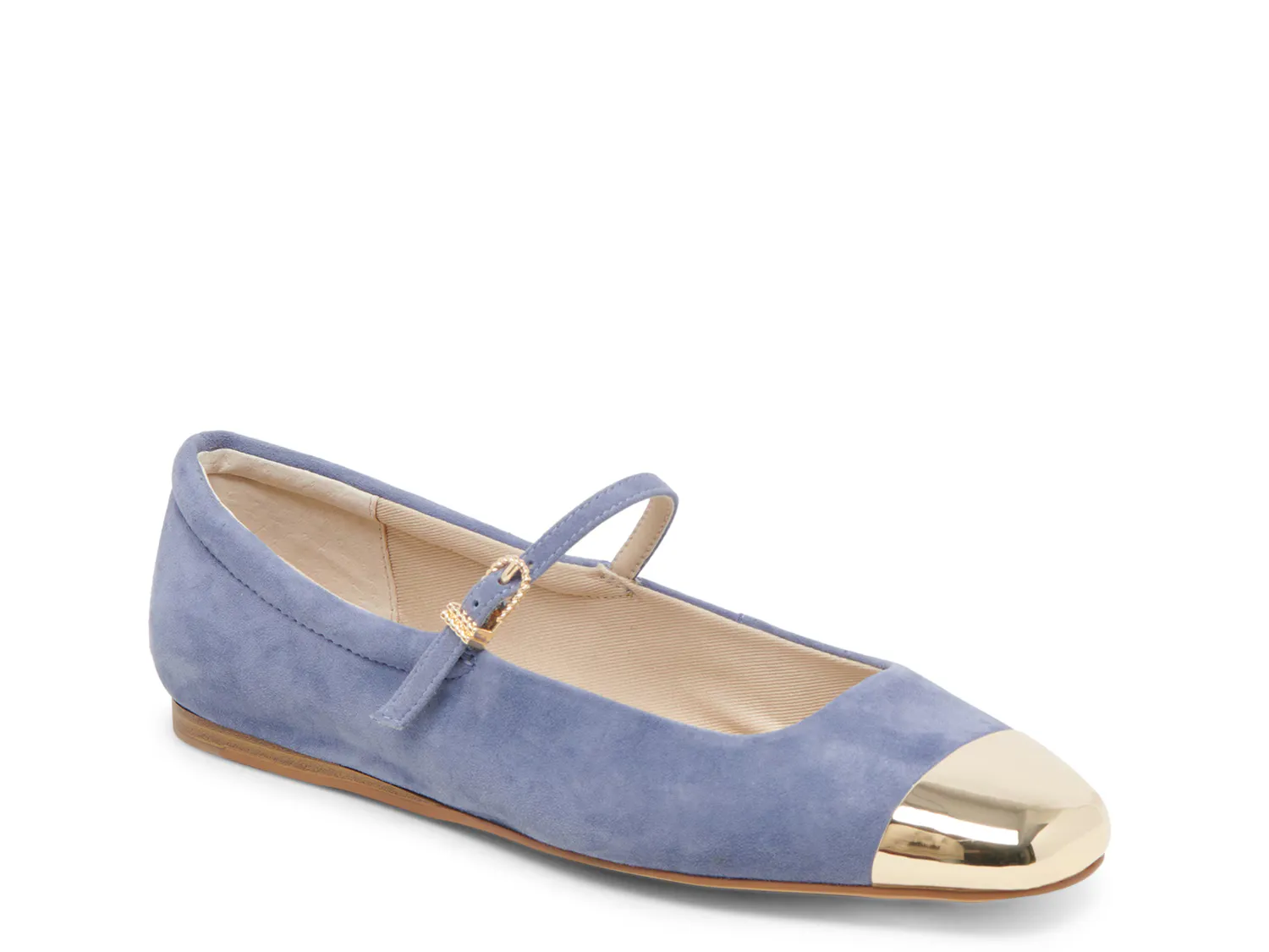 

Балетки Reyes Toe Cap Ballet Flat Dolce Vita, цвет bluebellsuede