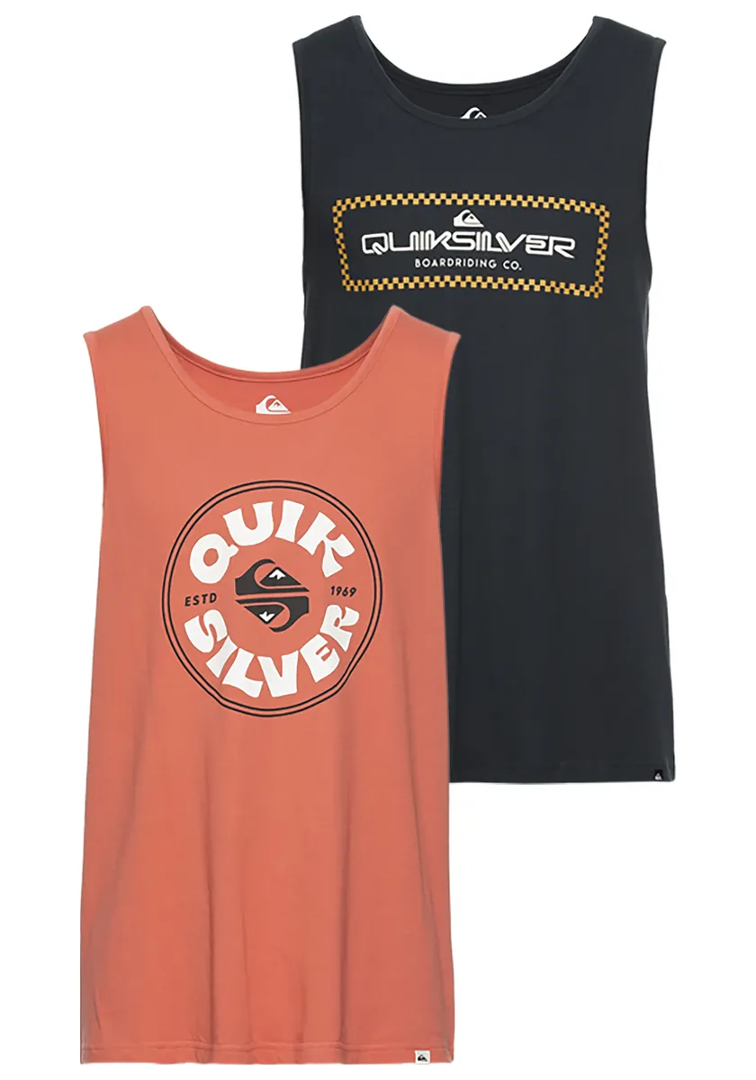 

Майка Quiksilver "RAIN CALL TANK PACK YM" (упаковка, 2 шт., двойная упаковка), синий