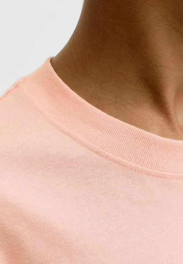 Футболка, футболка для подростков, футболка с принтом Jack & Jones Junior, Peach Melba — фото 4