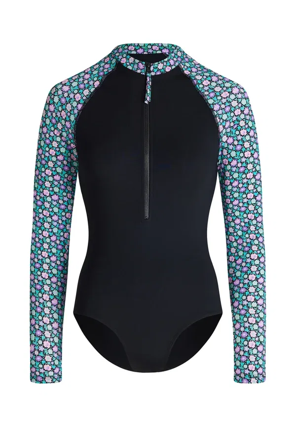 Купальник для подростков Modibodi Teen Super Flow Period, цвет Luna Blossom Black