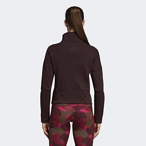 Куртка Athletics Heartracer, adidas, Night Red/Black — фото 2