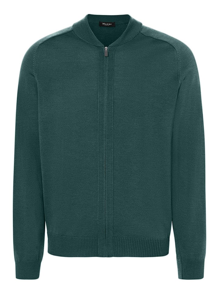 

Maerz Muenchen Шерстяной кардиган цвета бензина