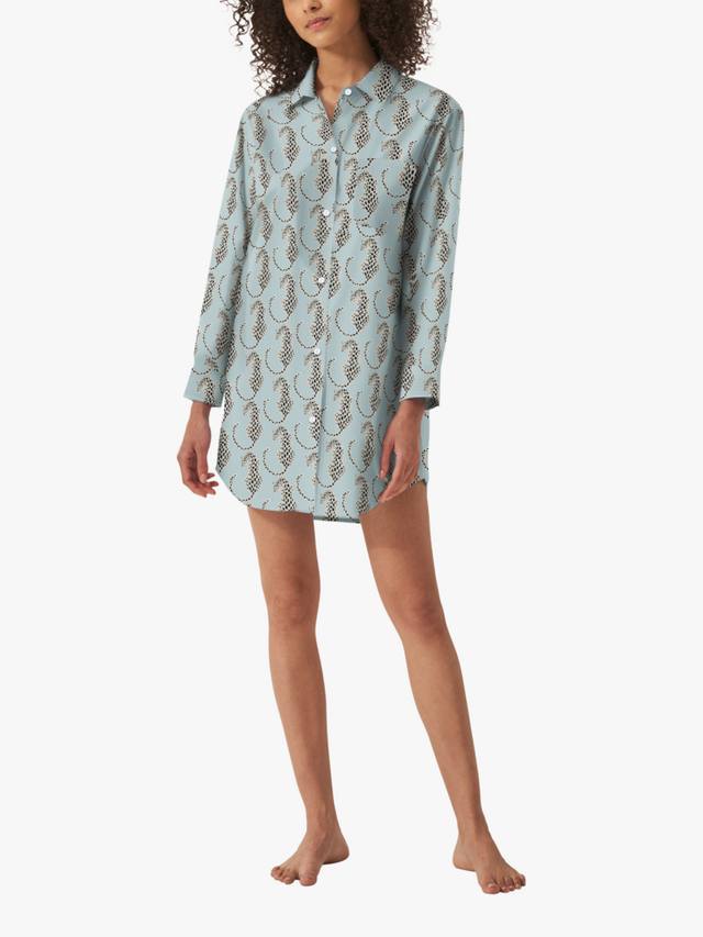 

Леопардовый ночнушка из органического хлопка myza, Blue