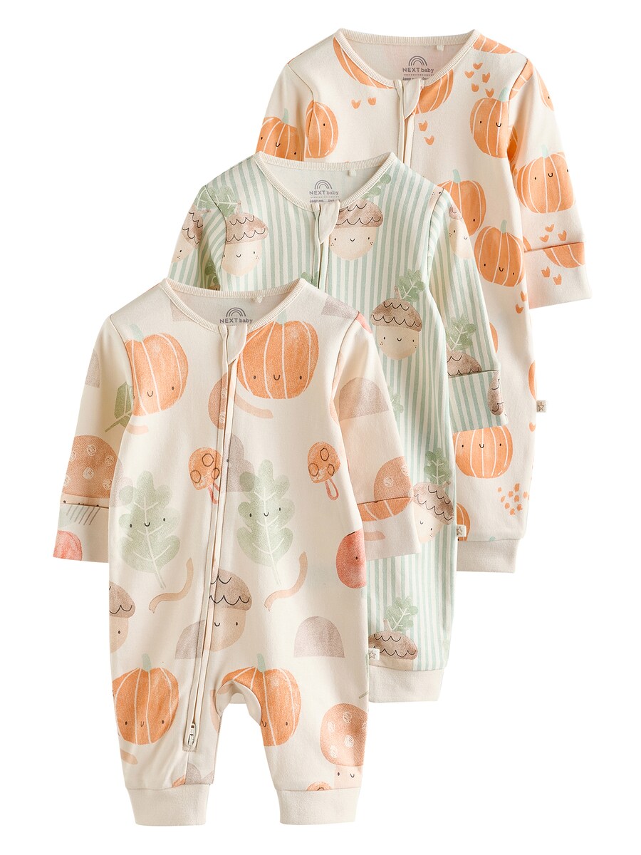 

Комбинезон/боди Next, кремовый/светло-зеленый