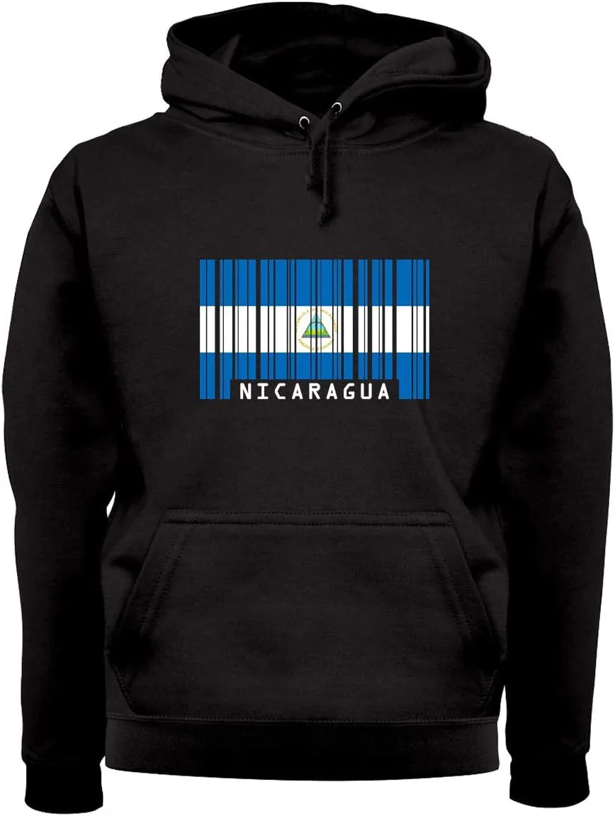 

Толстовка с капюшоном Nicaragua Barcode Style Flag Dressdown