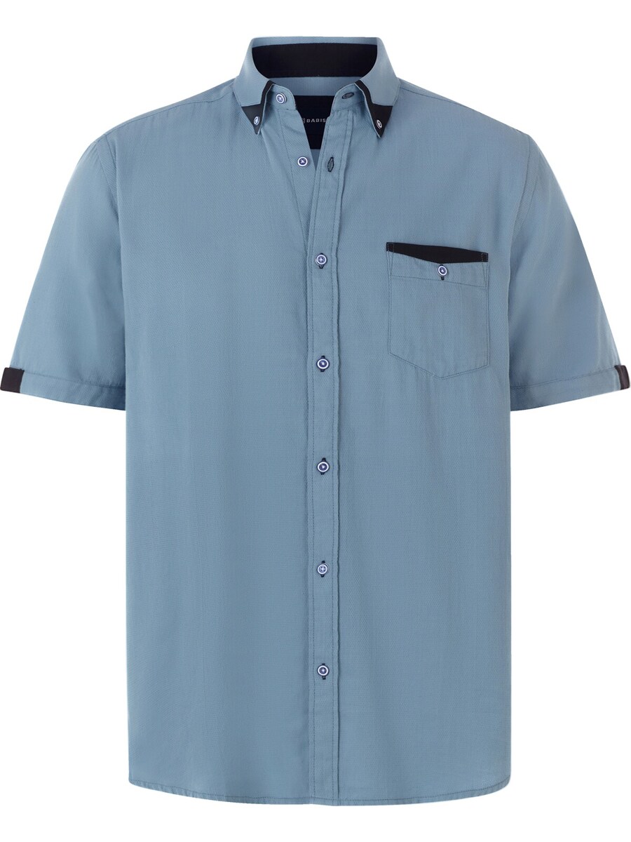 

Рубашка обычного кроя на пуговицах BABISTA Stefzite, светло-синий