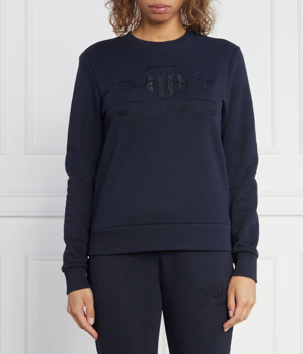 

Толстовка Gant Reg Tonal Shield, синий