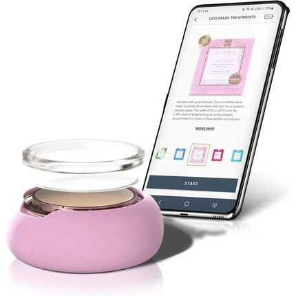 Маска для лица Foreo — Glow Addict Advanced Collection .0 UFO-активируемая Увлажняющая косметика и уход за собой — фото 3