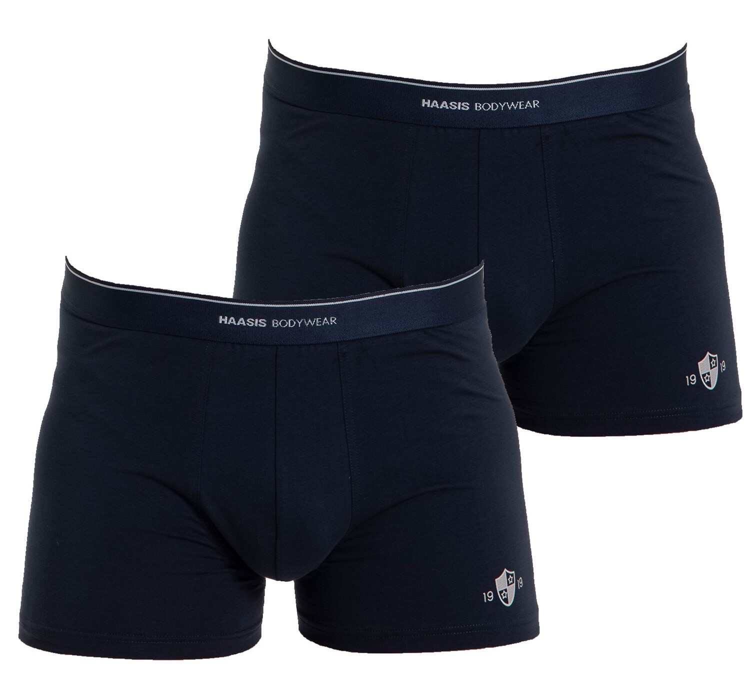 

Боксеры Haasis Bodywear 2er-Set: Pants, цвет nightblue