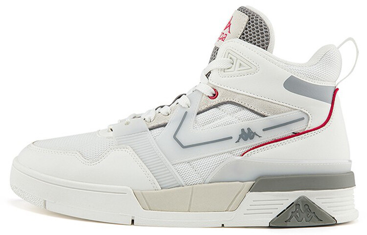 

Кроссовки Kappa Skateboard Shoes Unisex High-Top White Gray