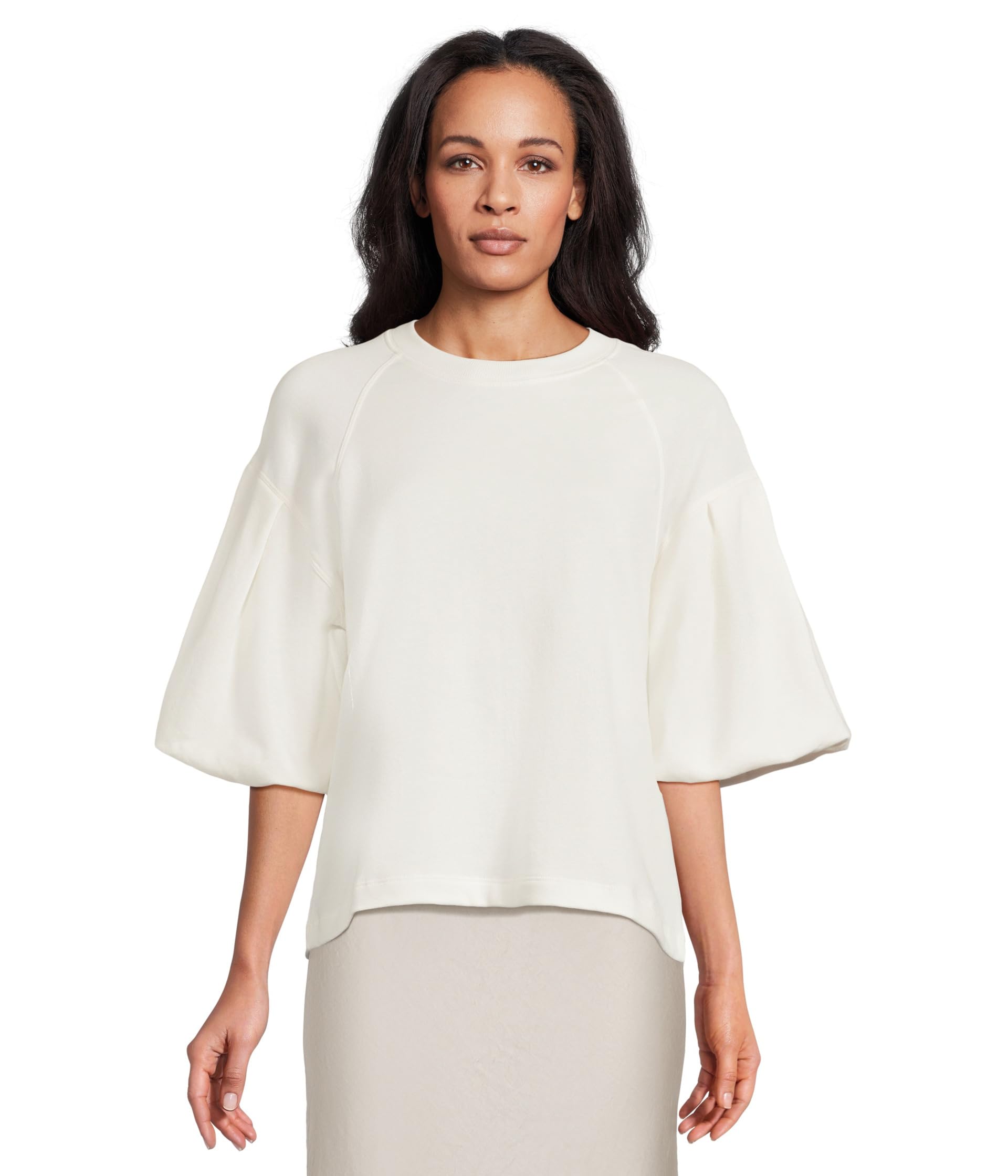 

Толстовка Madewell Puff, цвет Winter White