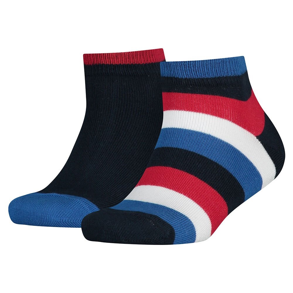 

Носки Toммy Hilfiger Basic Stripe Quarter 2 шт, синий