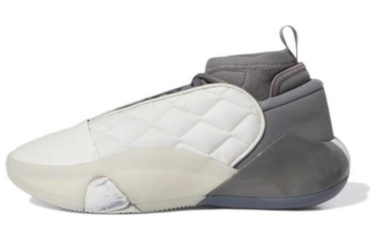 

Кроссовки Harden Vol. 7 'Chalk White/Black' Adidas, белый черный