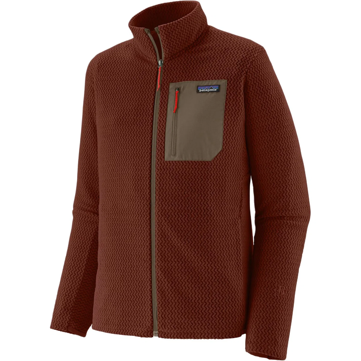 Флисовая куртка Patagonia x R1 Air текстурированная BLSG — фото 4