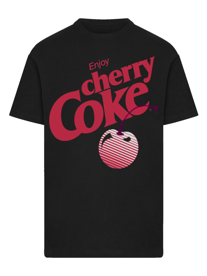

Футболка Coca Cola Enjoy Cherry Coke черного цвета F4NT4STIC, Черный, Футболка Coca Cola Enjoy Cherry Coke черного цвета F4NT4STIC