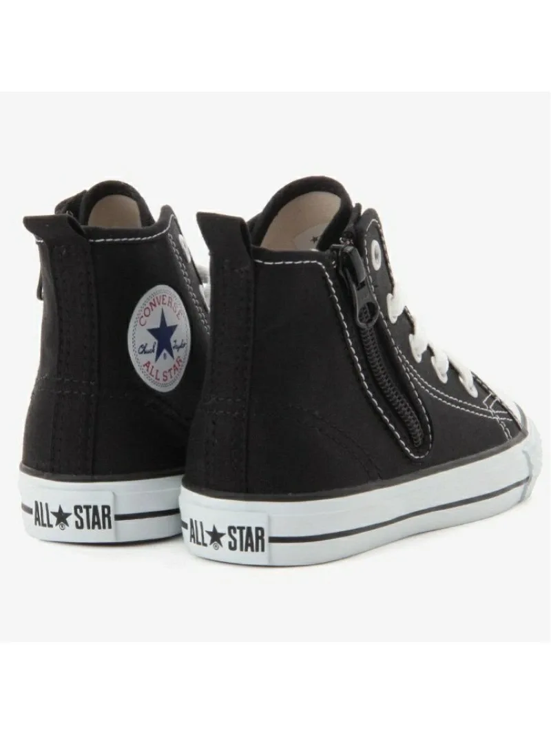 Кроссовки Детская сборная Новой Зеландии по стрижке «хай-кат» Converse, black — фото 3