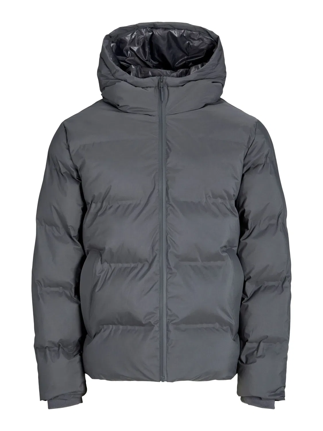 Стеганая куртка утепленная JACK & JONES Junior, асфальт