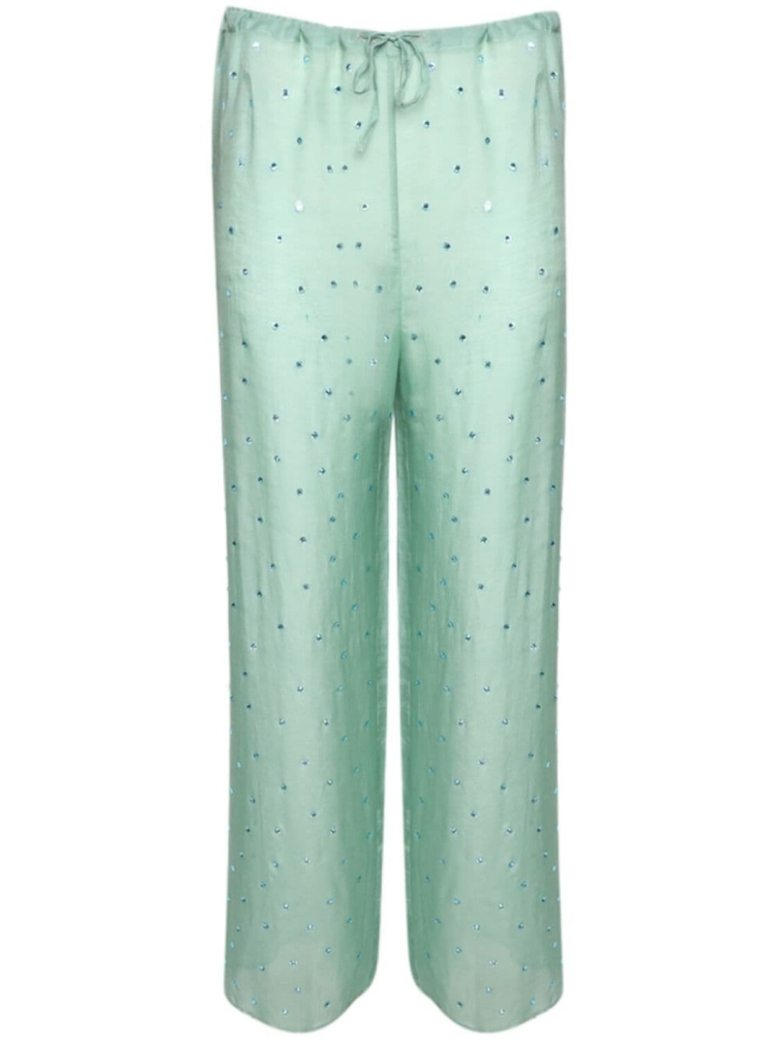 

Oséree декорированные брюки Gem Pants, зеленый