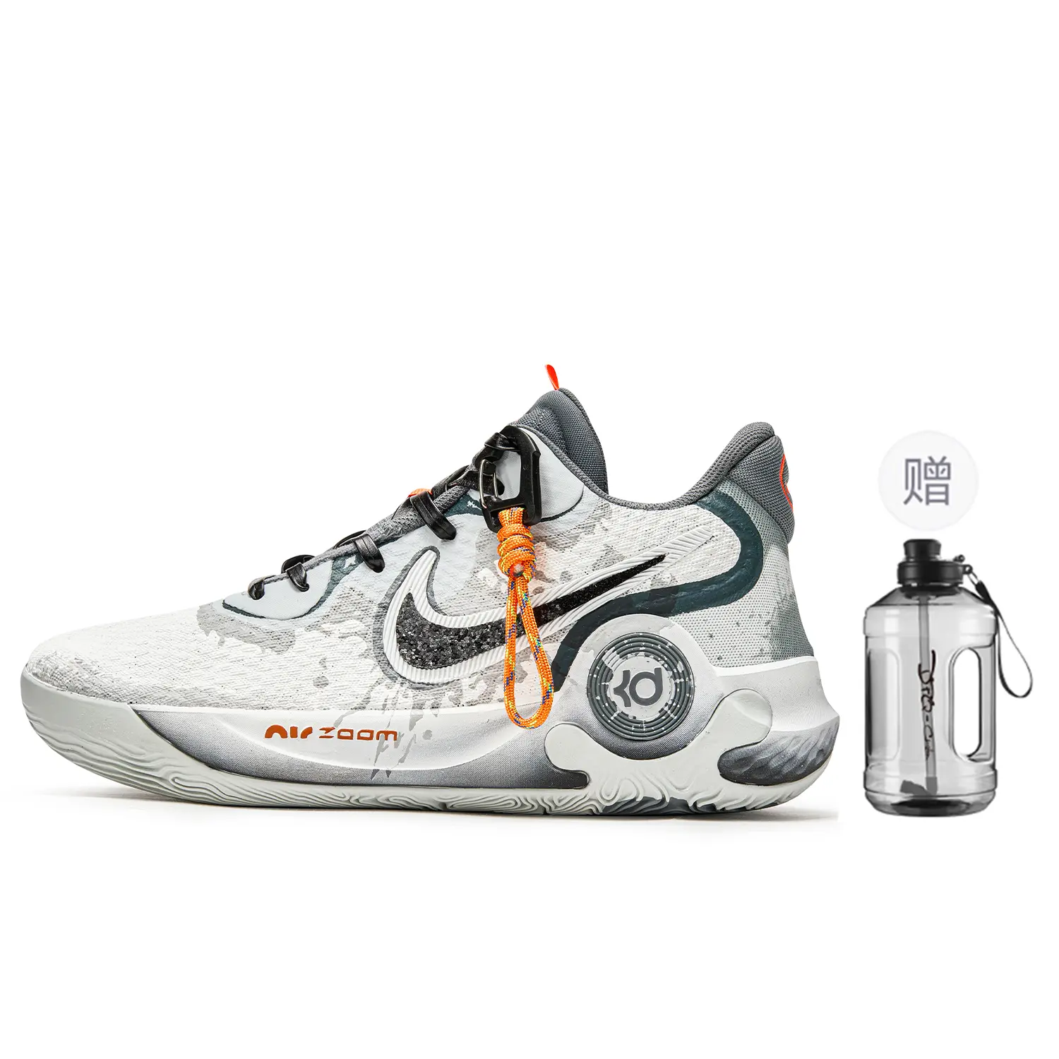 

Баскетбольные кроссовки Trey 5 Basketball Shoes Unisex Mid-Top Gray Nike