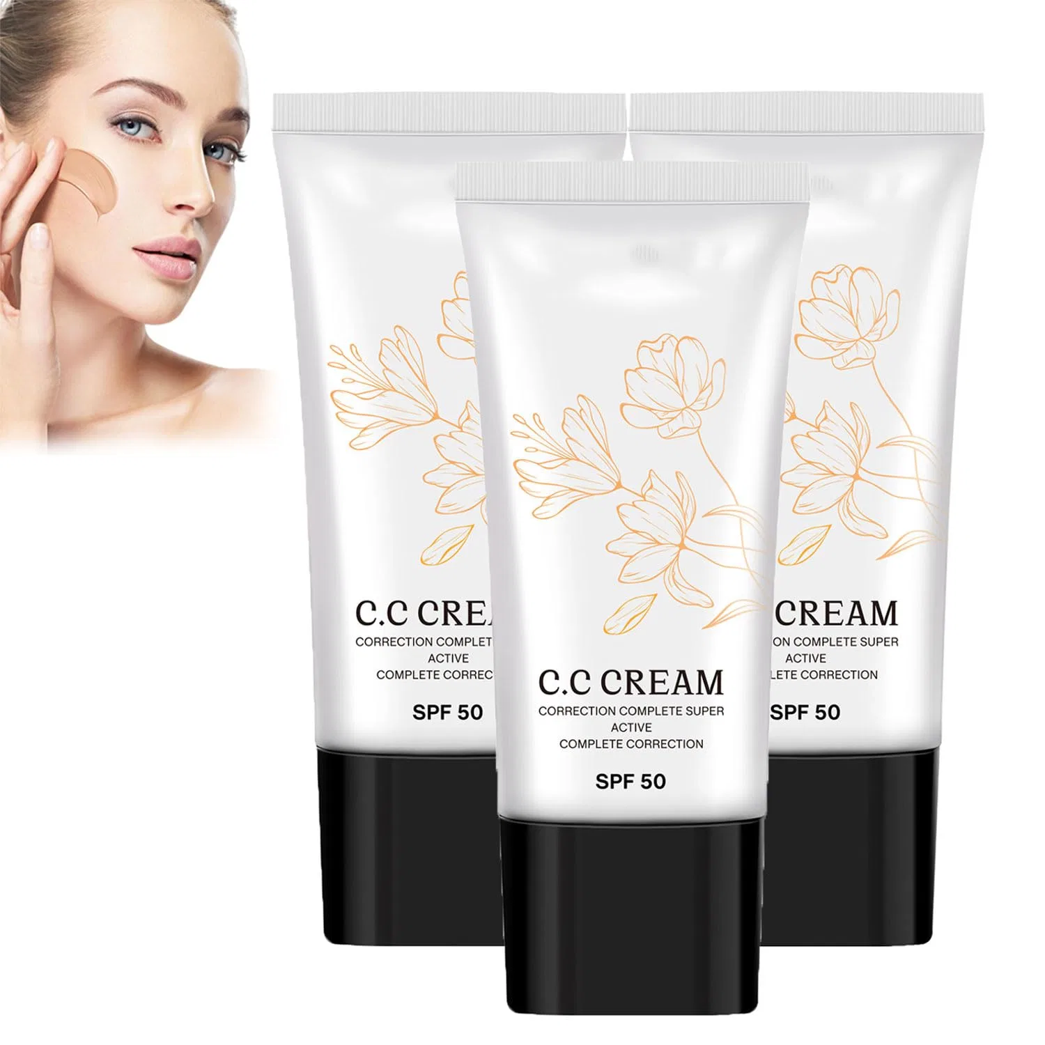 Крем для лица SPF50 SOVTAY Корейский CC- с для лица и тела, 3 Pieces