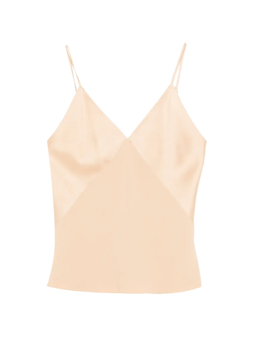 

Топ с v-образным вырезом Forte Forte, бежевый